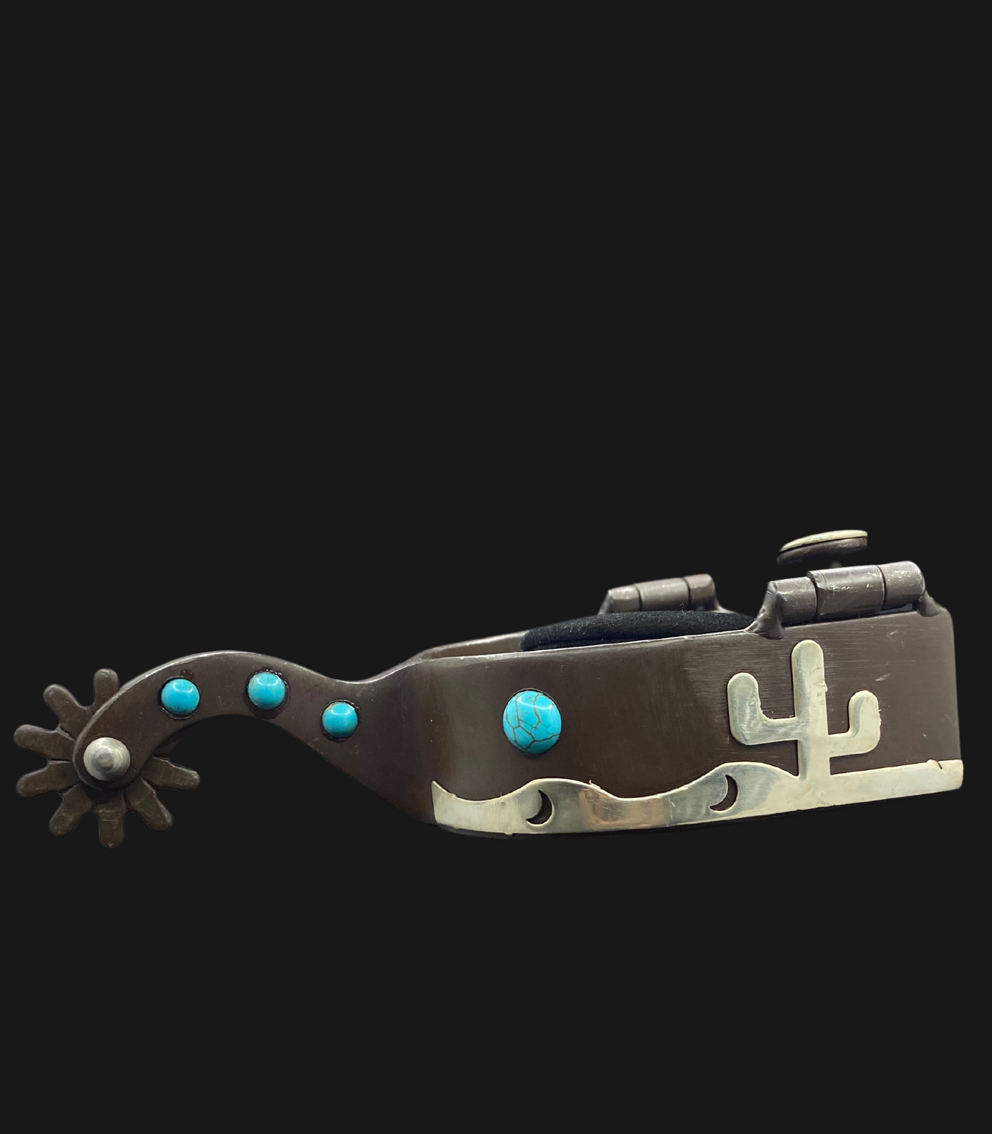 Turquoise Cactus Spurs