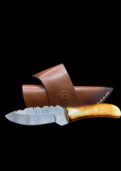 Knife and Leather Sheath