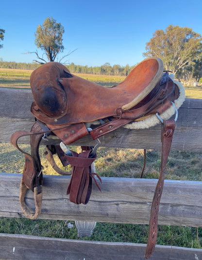 Second Hand Bronc Saddle