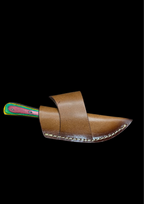 Knife and Leather Sheath