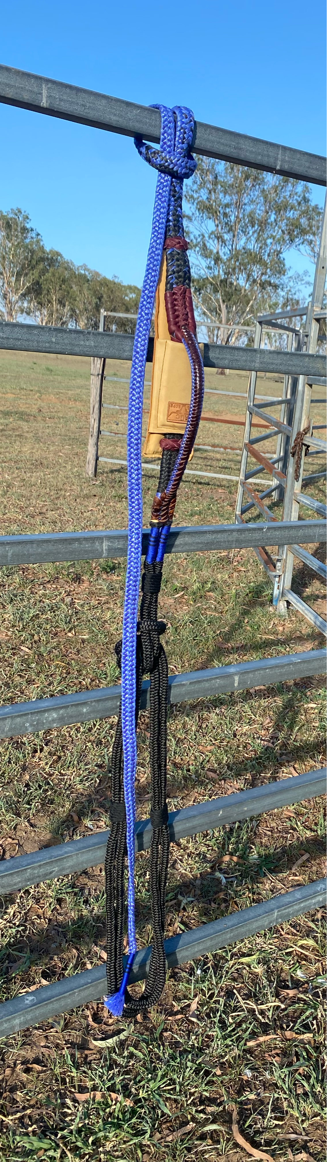 Left Hand Brazilian American Block Pro Bull Rope