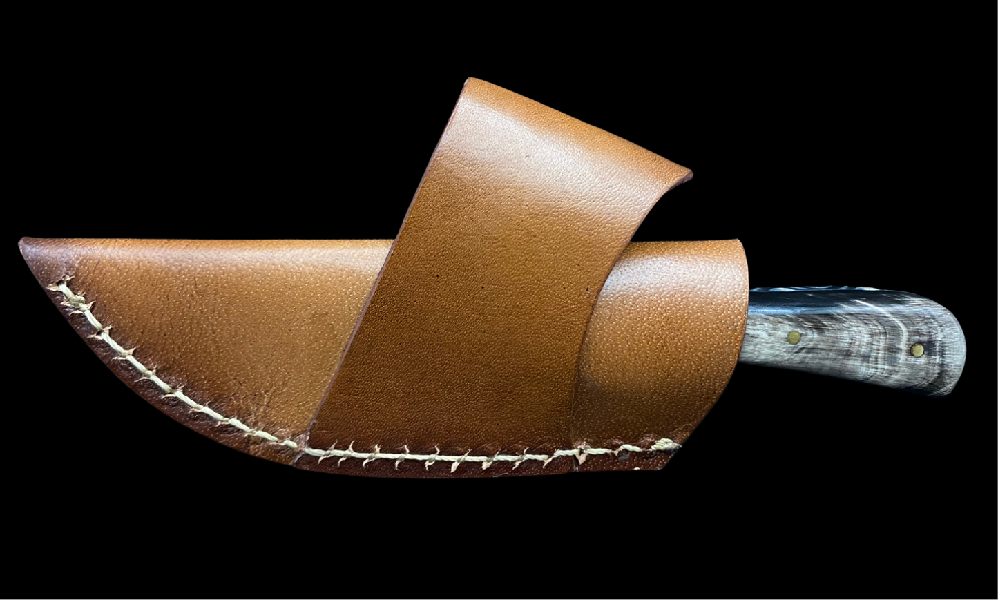 Knife and Leather Sheath