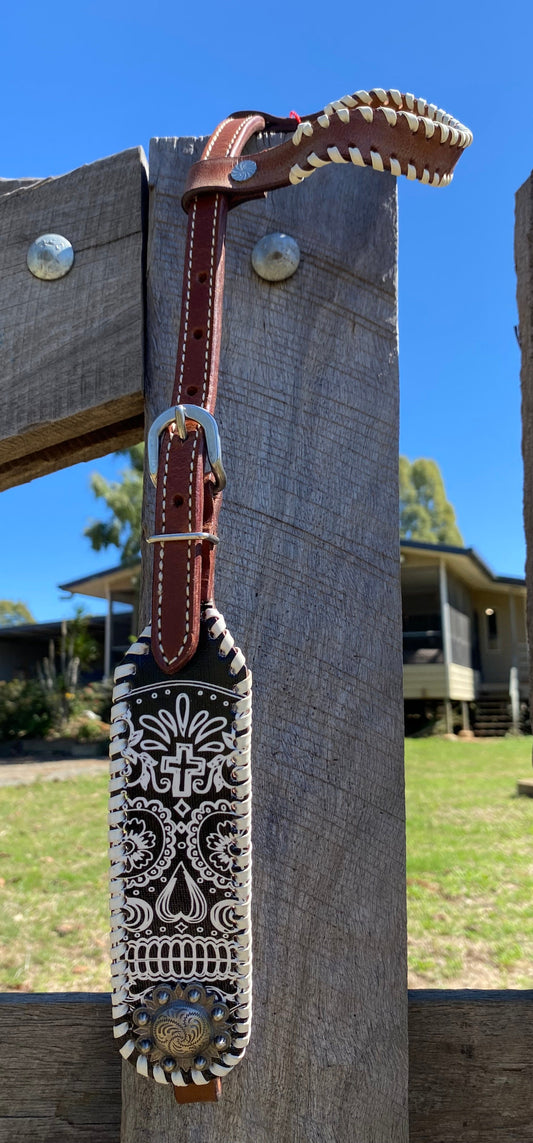 Painted Leather Bridle