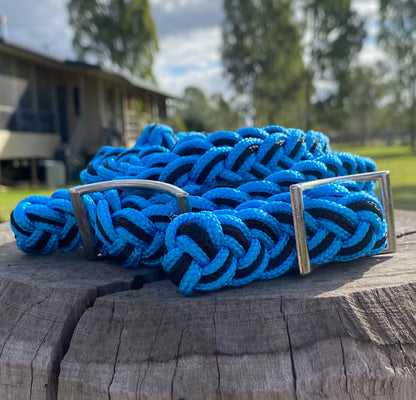 Barrel Reins - Blue