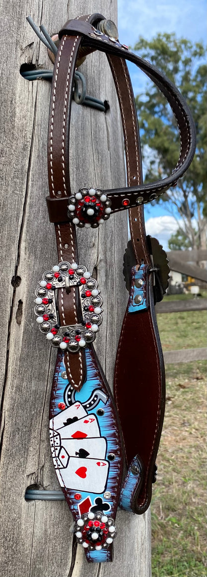 Hand Painted Tack Set