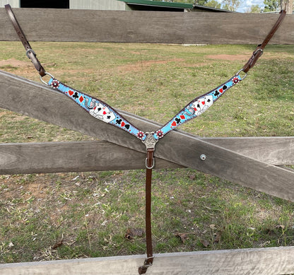 Hand Painted Tack Set