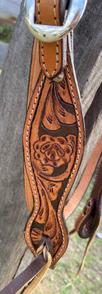 Tooled Leather Tack Set
