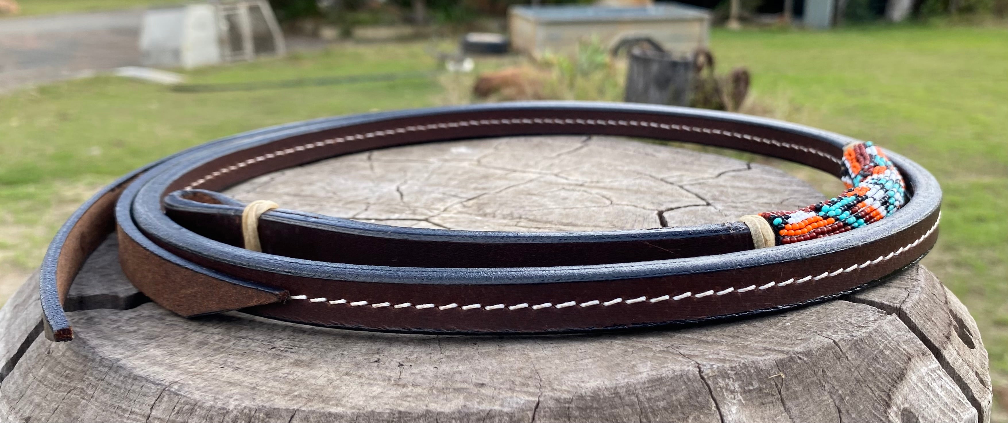 Leather Under Over Whip - Orange – Back to Roots Rodeo Co.