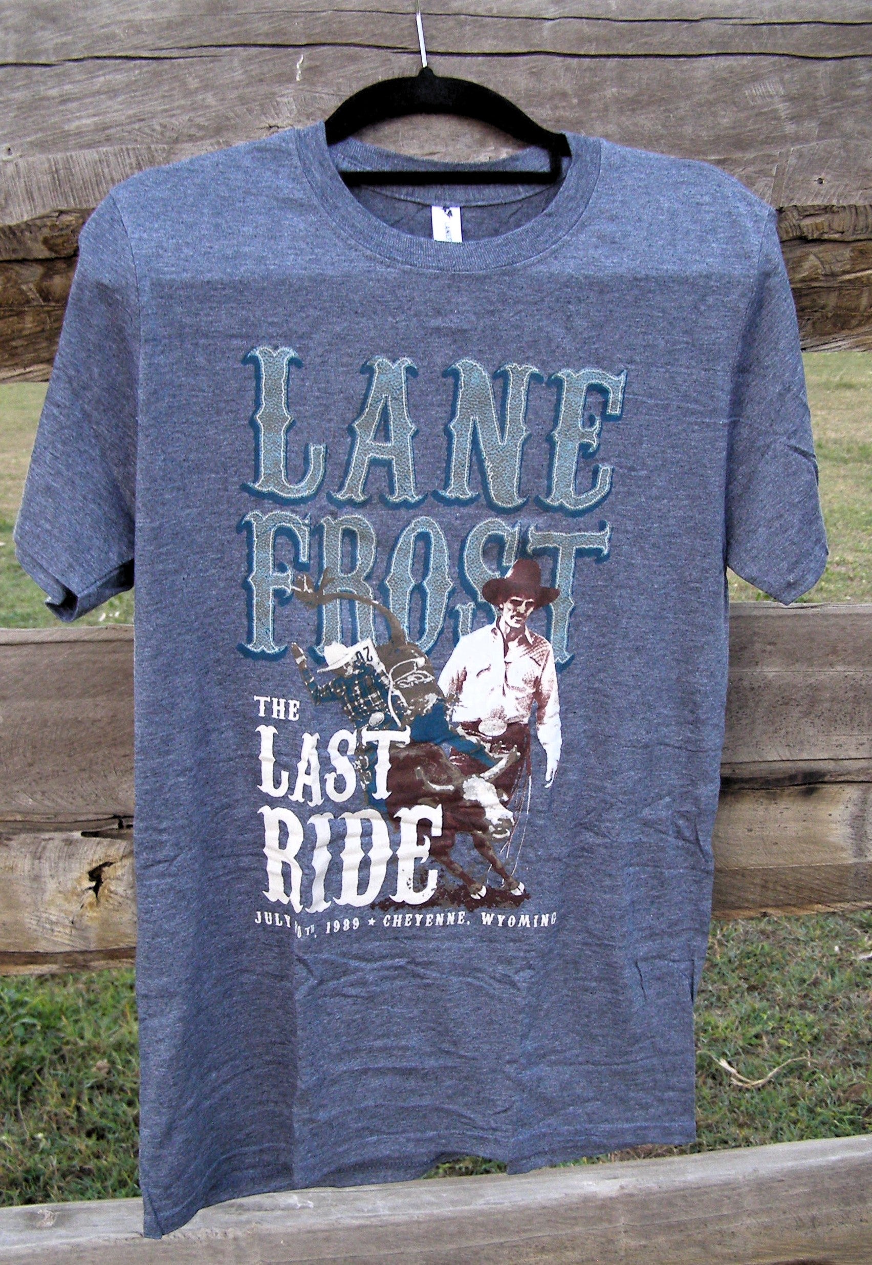 LF 'The last ride' T-shirt – Back to Roots Rodeo Co.