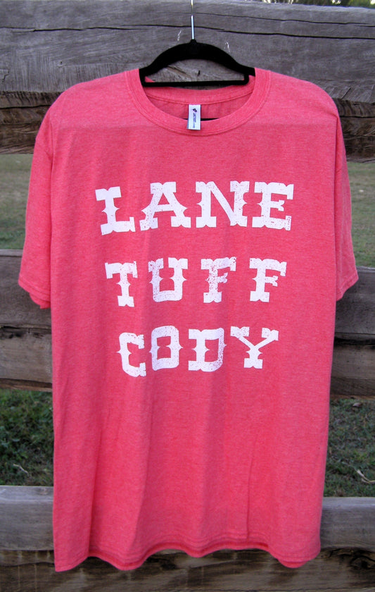 LF Lane, Tuff & Cody T-shirt Red